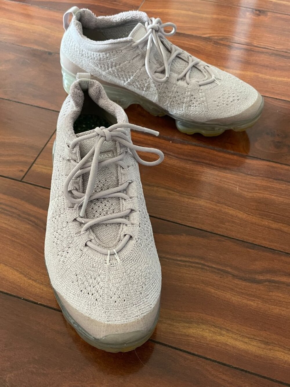 Nike Air VaporMax 2023 Flyknit Gray White Shoes DV6840-003 Women’s Size 9 - Picture 4 of 16